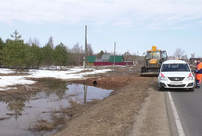 В селе Русском затопило несколько улиц, власти роют канавы